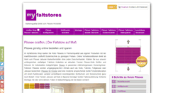 Desktop Screenshot of myfaltstores.de