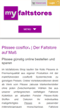 Mobile Screenshot of myfaltstores.de